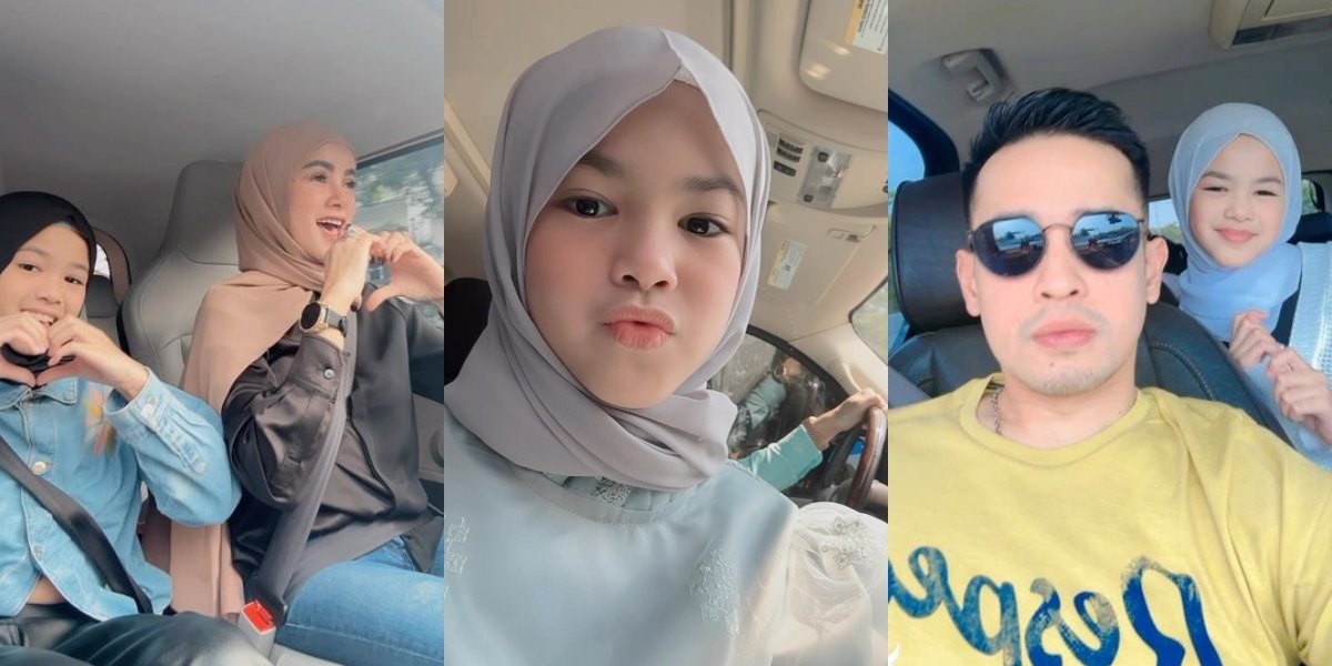 10 Potret Aleena Hutapea, Olla Ramlan's Daughter, Who is Getting More Beautiful, Learning to Wear Hijab Since Childhood - Is She Ready to Follow in Her Mother's Footsteps?