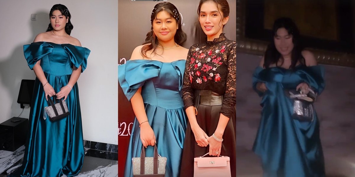 10 Photos of Ussy Sulistiawaty's Daughter Amel at Prom Night, Beautiful Like Cinderella - Home Before Midnight