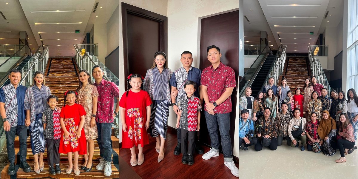 10 Photos of Anang Hermansyah and Ashanty Attending the Wedding of Arsya's Former Caregiver, Azriel Holding Hands with Sarah Menzel - Departing by Train to Purwokerto