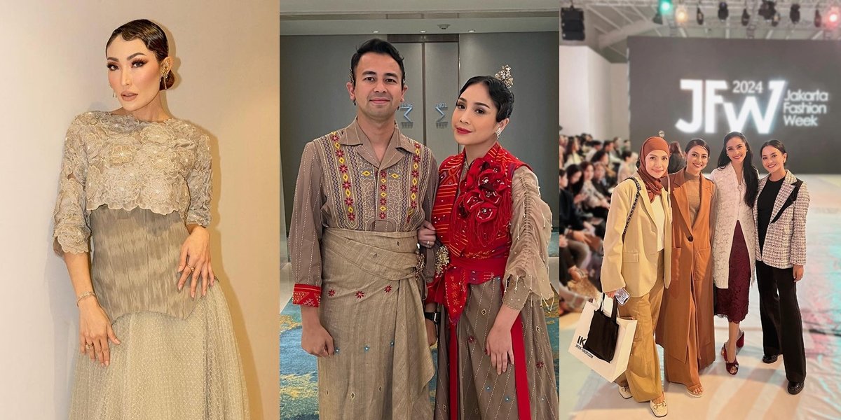 10 Portraits of Artists at 'Jakarta Fashion Week 2024', Featuring Nagita Slavina and Raffi Ahmad who Harmoniously Perform - Maudy Koesnaedi to Marsha Timothy Full of Charm
