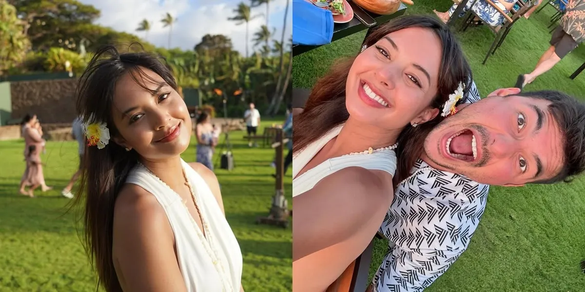 10 Photos of Aurelie Moeremans' Honeymoon and Babymoon in Hawaii, Happy to See Her Husband Dancing