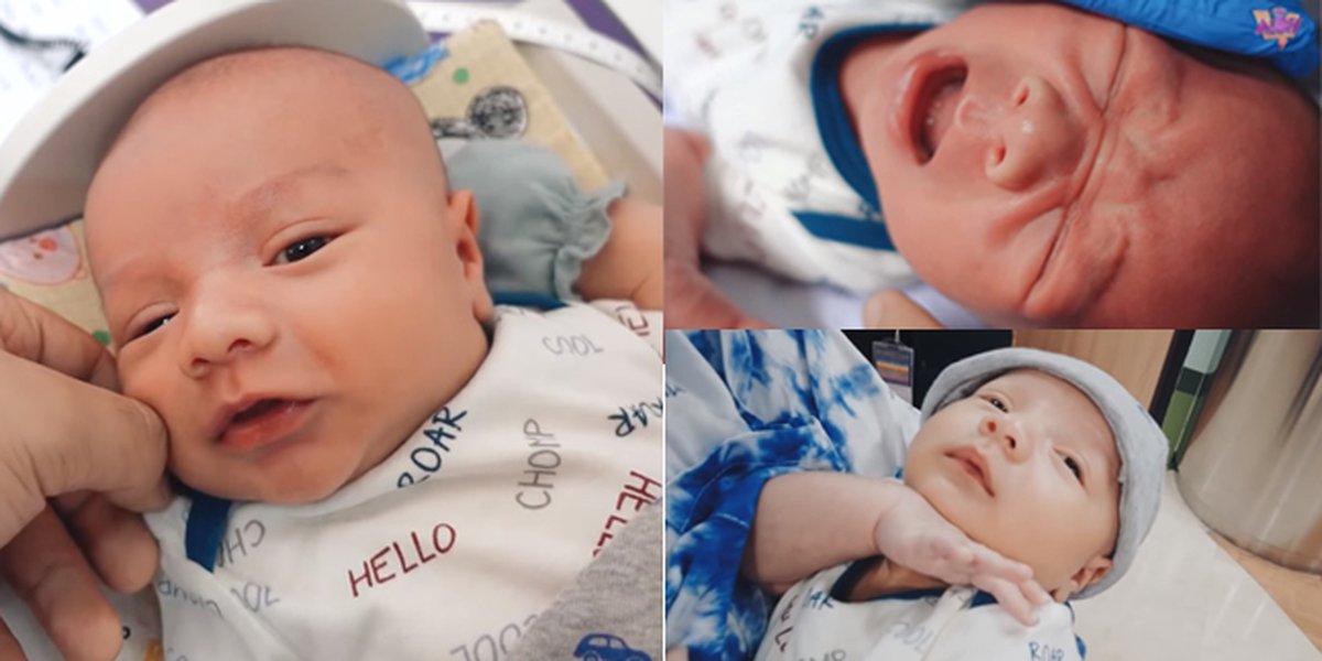 10 Portraits of Baby Air's First Immunization Injection, His Crying Stops After Being Held by Irish Bella