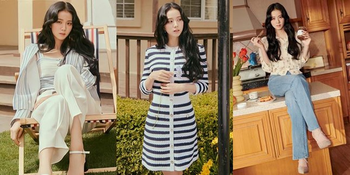 10 Beautiful Portraits of Jisoo BLACKPINK in the Latest Photoshoot, Adorably Wearing Everyday Outfits