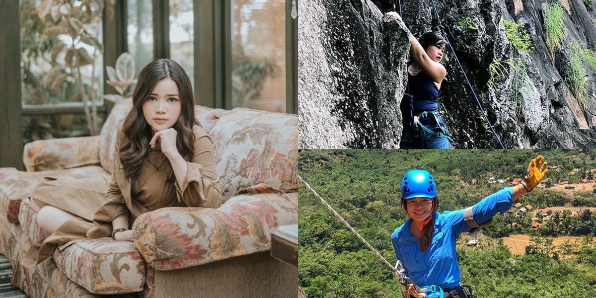 10 Beautiful Portraits of Olivia Allan, Denny Sumargo's Simple and Extreme Sports Hobby Wife