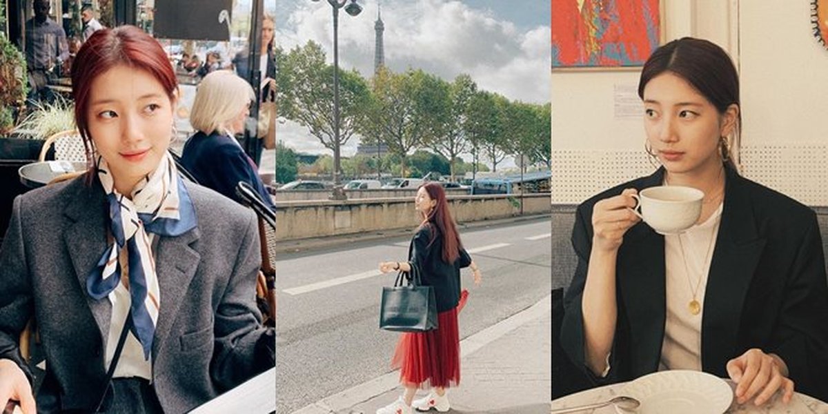 10 Beautiful Photos of Suzy's 25th Birthday, Choosing a Vacation and Strolling in Paris
