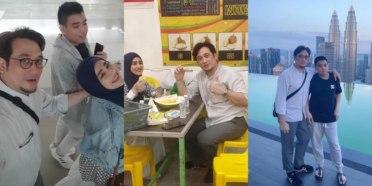 10 Potret Cindy Fatika Sari and Tengku Firmansyah After Marrying Their First Daughter, Casual Eating by the Roadside - Simple Outfits Despite Being Famous Artists