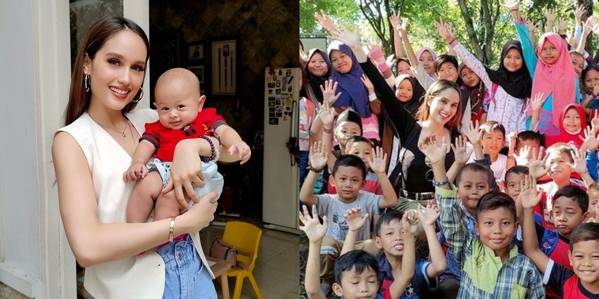 10 Portraits of Cinta Laura Compared to Gita Savitri About Being Childfree, Maternal Aura Shines When with Children