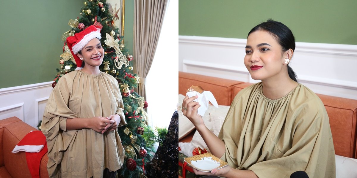 10 Photos of Citra Scholastika Celebrating Christmas, Always Looking Forward to Her Mother's '8 Hour Cake' - Preparing Gifts for Her Nieces and Nephews