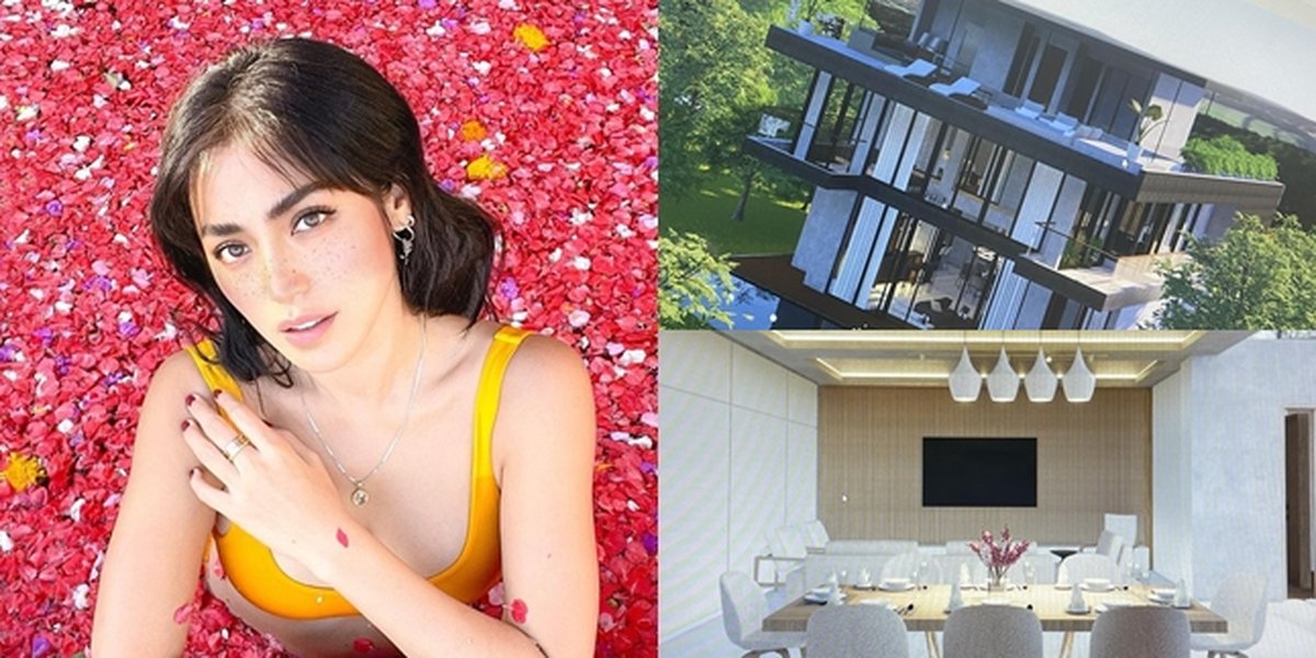 10 Portraits of Jessica Iskandar's Luxury House - 3 Floors with Many Glass Openings and Sunbathing Area on the Rooftop