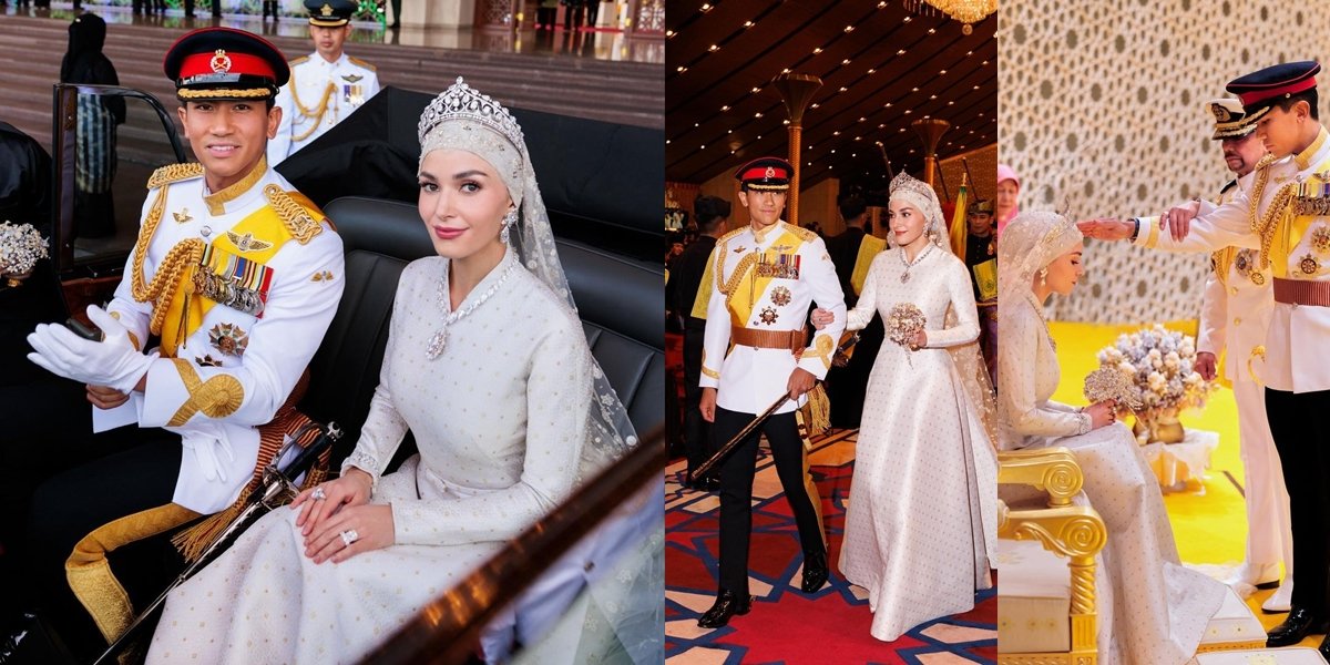 10 Portraits of Prince Abdul Mateen's Wedding Reception Details, the Definition of Marrying a Childhood Friend - Heartbreak Day in ASEAN