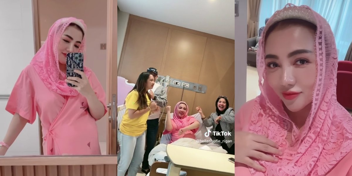 10 Moments Before Bella Shofie Gives Birth to Her Second Child, Still Has Time to Look Beautiful - TikTok Dance Before Delivery