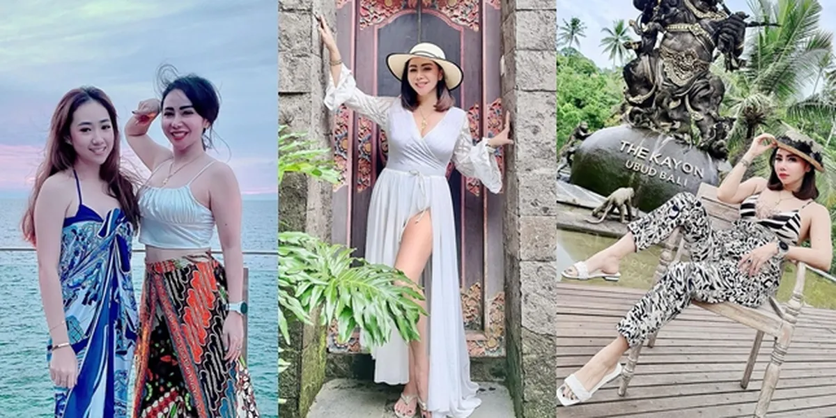 10 Photos of Femmy Permatasari Getting Bolder to Show Off Her Hotness, Wearing Swimwear - Showing Cleavage in Public Places