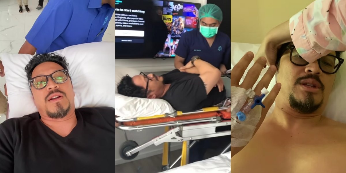 10 Photos of Ferry Maryadi Experiencing Severe Back Muscle Cramps, Unable to Move - Immediately Rushed to the ER