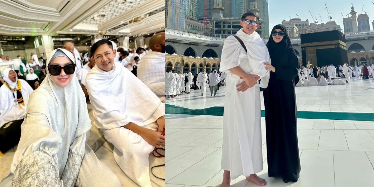 10 Pictures of Fitri Carlina's Umrah, Spoiled by Her Husband - Straight Back to Doha