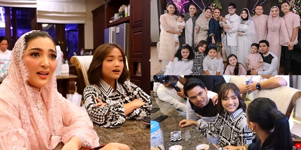 10 Photos of Fuji Attending Baby Ameena's Akikah, Warmly Welcomed by the Large Family of Future Husband - Already Considered as Their Own Daughter by Ashanty and KD