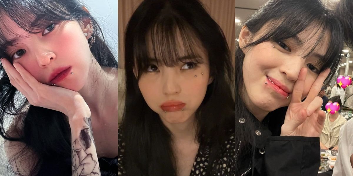 10 Photos of Han So Hee Showing Off Her New Piercings on Her Lips and Cheeks, Calming Fans Concerned About Scars on the Actress's Face