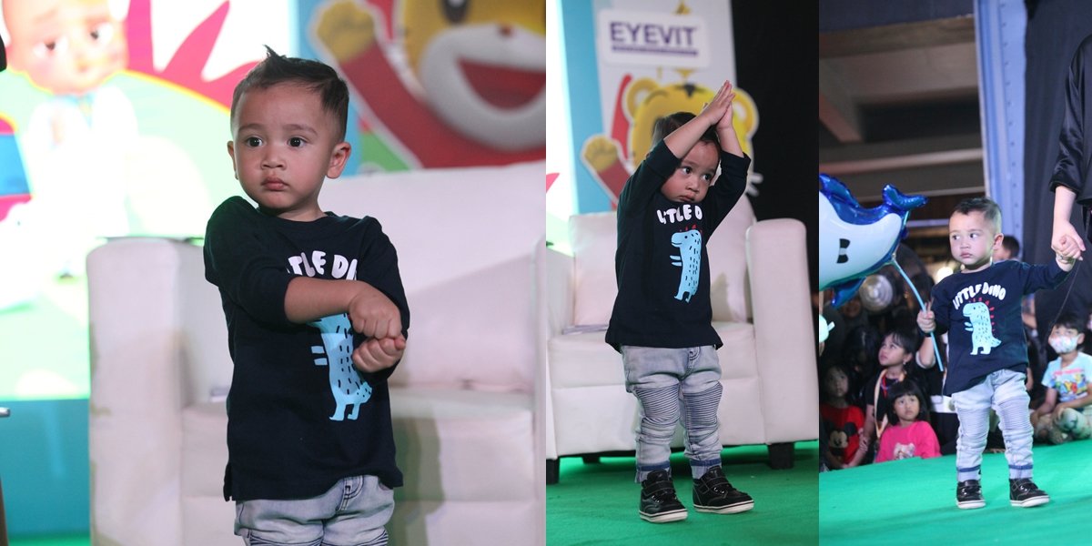 10 Photos of the Excitement of Meeting Fans 'Cipung Abubu' at Mentari TV Fest 2023, Rayyanza Immediately Dances to the Baby Shark Song