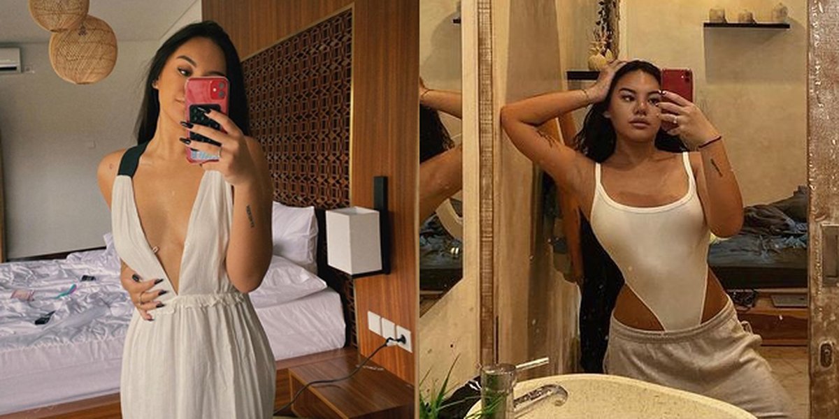 10 Hot Mirror Selfie Shots by Shafa Harris, Sexy Showing Tattoos and Body Goals