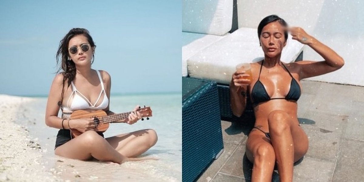 10 Hot Photos of Ratu Felisha in a Swimsuit, Showing Body Goals at Almost 40 Years Old