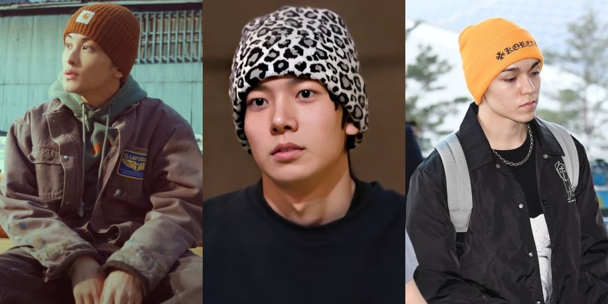 10 Portraits of K-Pop Idols Wearing Beanies, Perfect for Cosplaying Mamang Vila Handsome