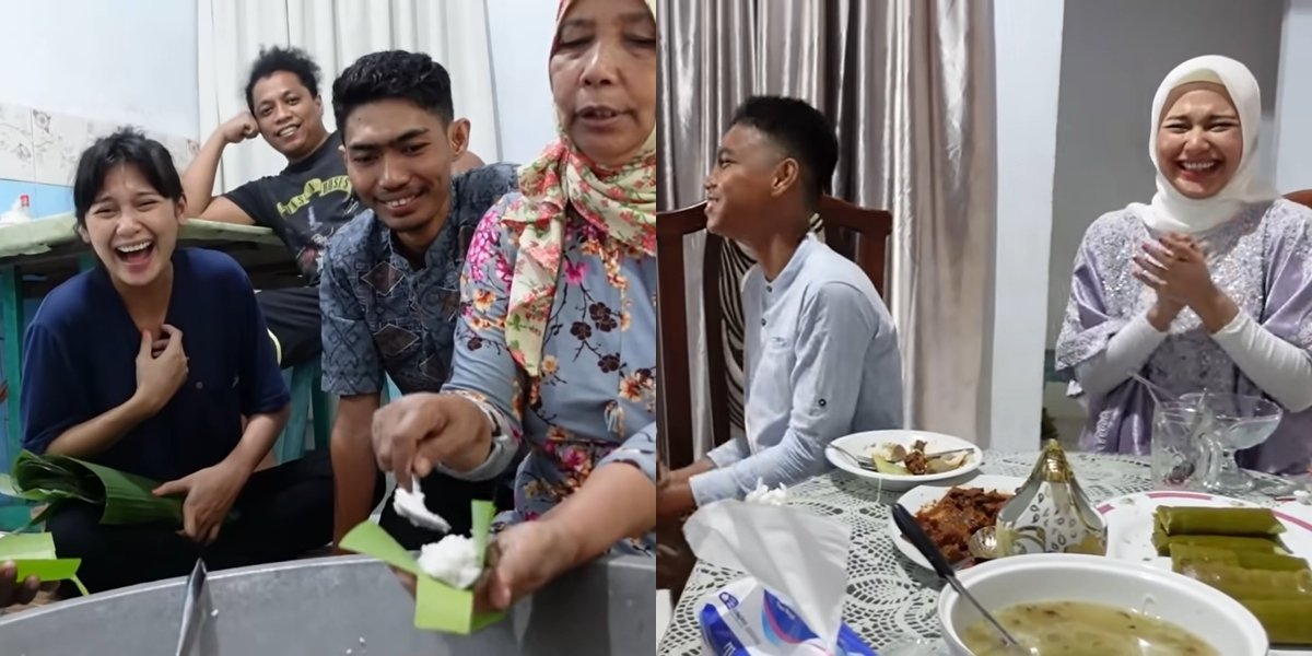 10 Beautiful Portraits of Indah Permatasari Who Was Welcomed Warmly & Full of Joy by Arie Kriting's Family, Netizens Compare with Nursyah's Treatment