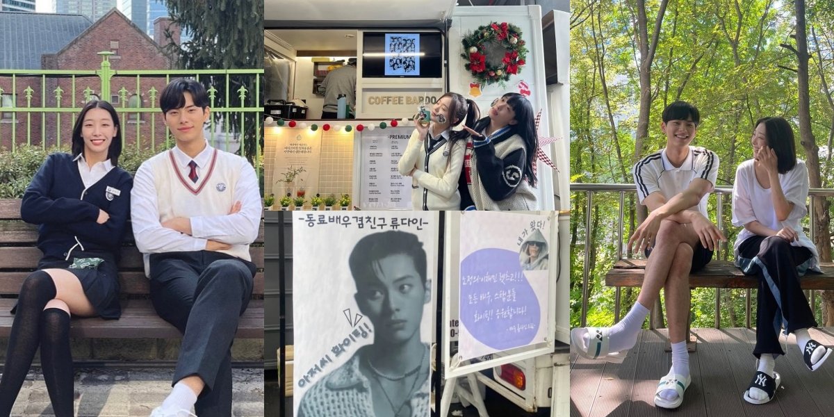 10 Sweet Interactions between Lee Chae Min and Ryu Da In Before Confirming Their Relationship, Exchanging Comments on Instagram - Sending Coffee Truck to Each Other