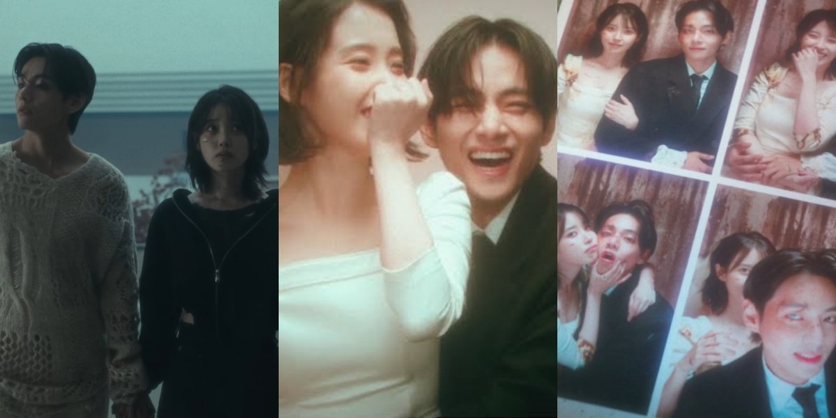10 Portraits of IU and V BTS in the MV 'LOVE WINS ALL', Presenting Extraordinary Chemistry - Feels Like Watching a Movie