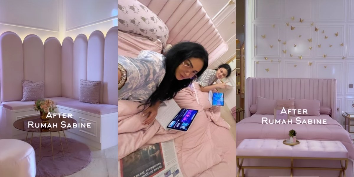 10 Photos of Amora Lemos' Newly Renovated Room, Luxurious All-Pink Like a Fairy Tale Princess Castle - Immediately Used for Girls' Night with Her Mother