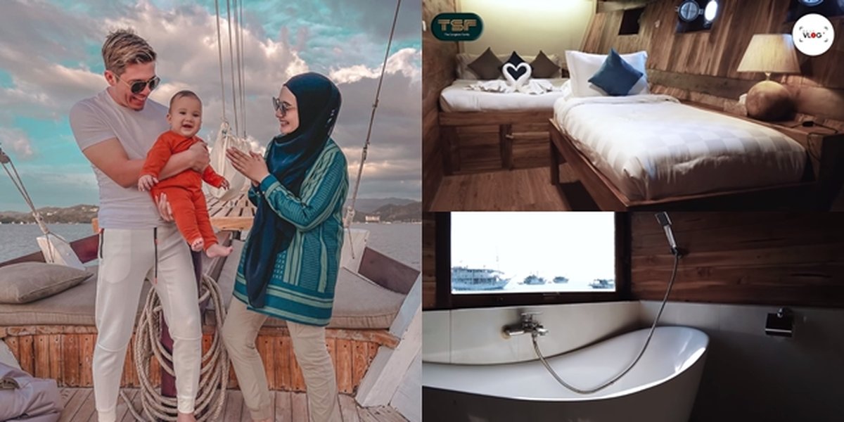 10 Pictures of Luxury Ships Rented by Zaskia Sungkar and Irwansyah in Labuan Bajo, Star Hotel-Level Bedrooms - Bathtub with Ocean View