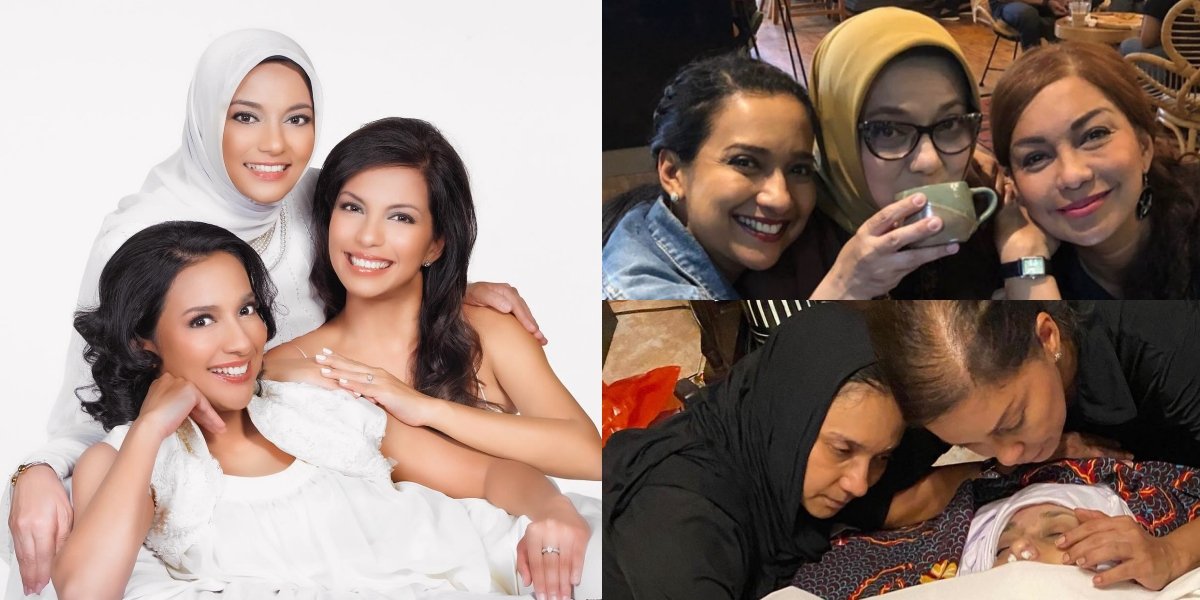 10 Portraits of Marissa Haque's Togetherness with Her Two Younger Sisters, Soraya Reveals the 'Sisterhood Contract' with the Late and Shahnaz