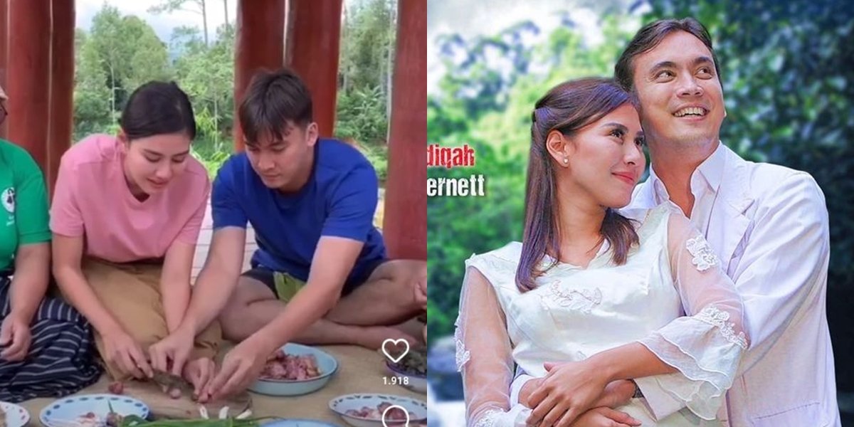 10 Portraits of Syahnaz Sadiqah and Rendy Kjaernett's Togetherness Far from the Spotlight, Enjoying the Waterfall and Cooking Together - Allegedly Buying Expensive Phones