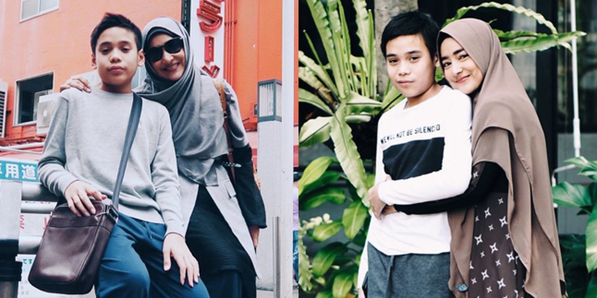 10 Portraits of Cindy Fatika Sari's Togetherness with Her Special Needs Son, Being a Great and Patient Mother