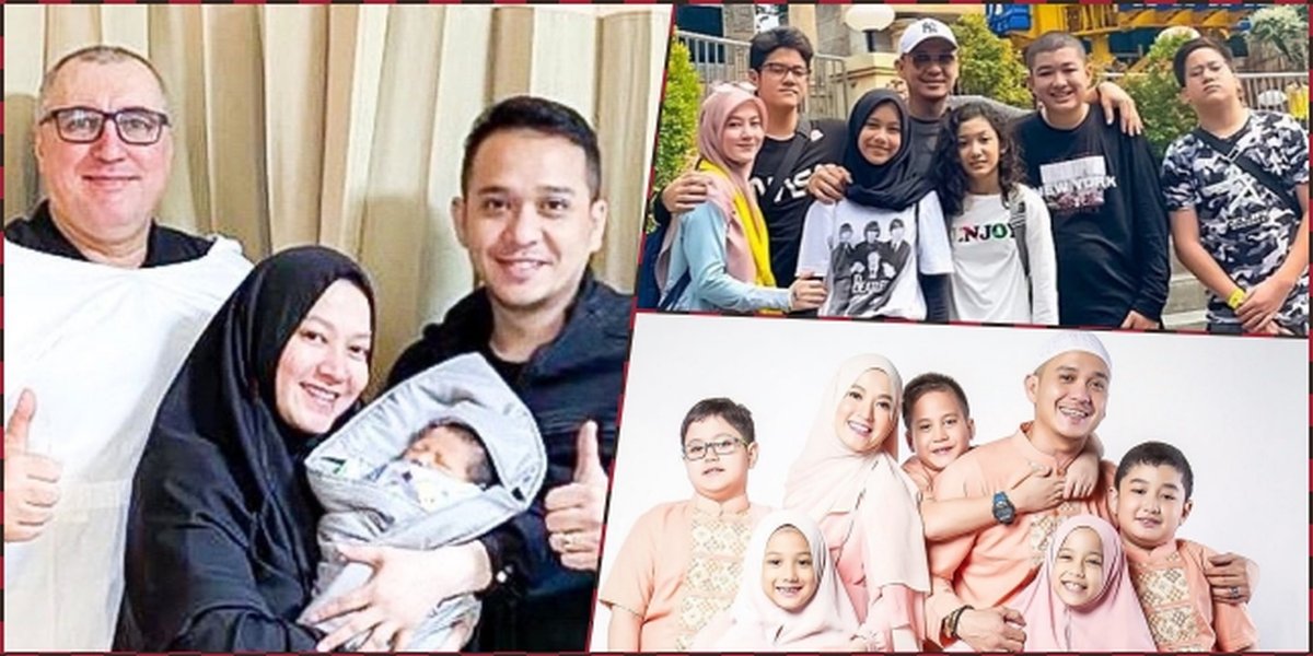 10 Portraits of Lyra Virna and Muhammad Fadlan's Family Away from the Spotlight, Now Having 6 Children!