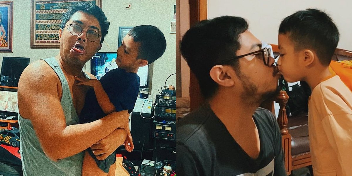 10 Warm Memories of Angger Dimas and His Late Son, School Reveals Dante Often Misses His Father