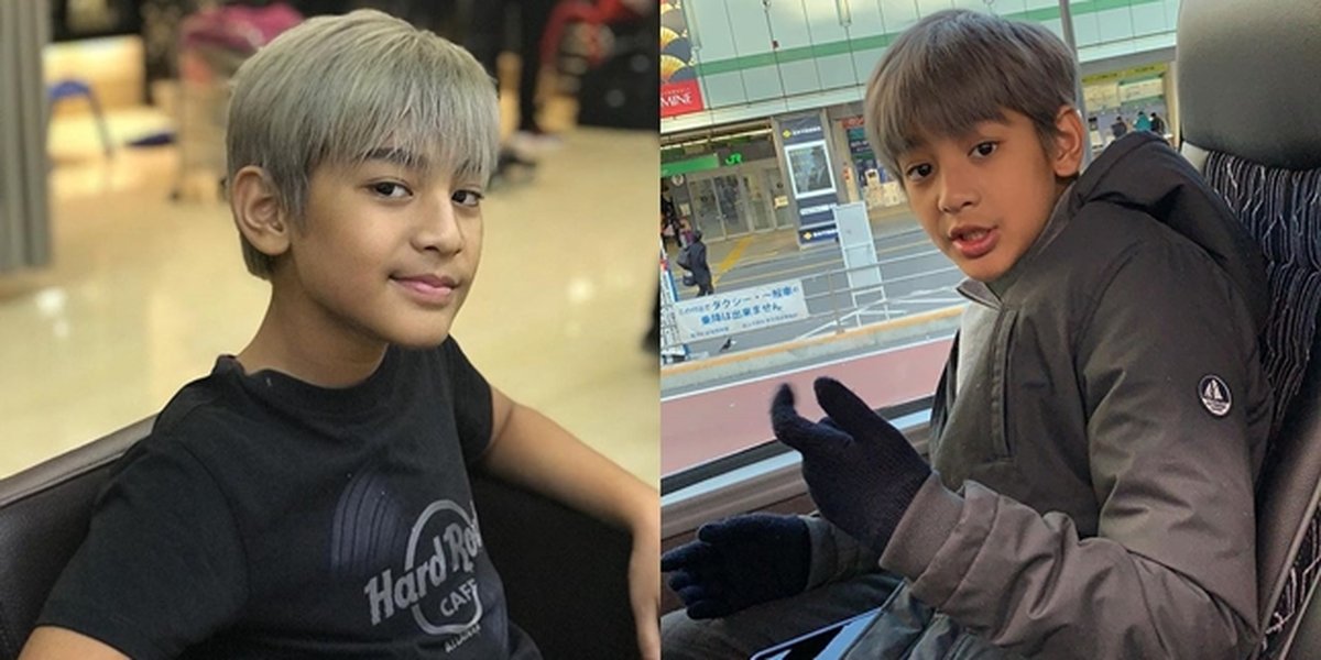 10 Pictures of Kenzy, Andre Taulany's Son, Resembling a K-Pop Idol & BTS Fan