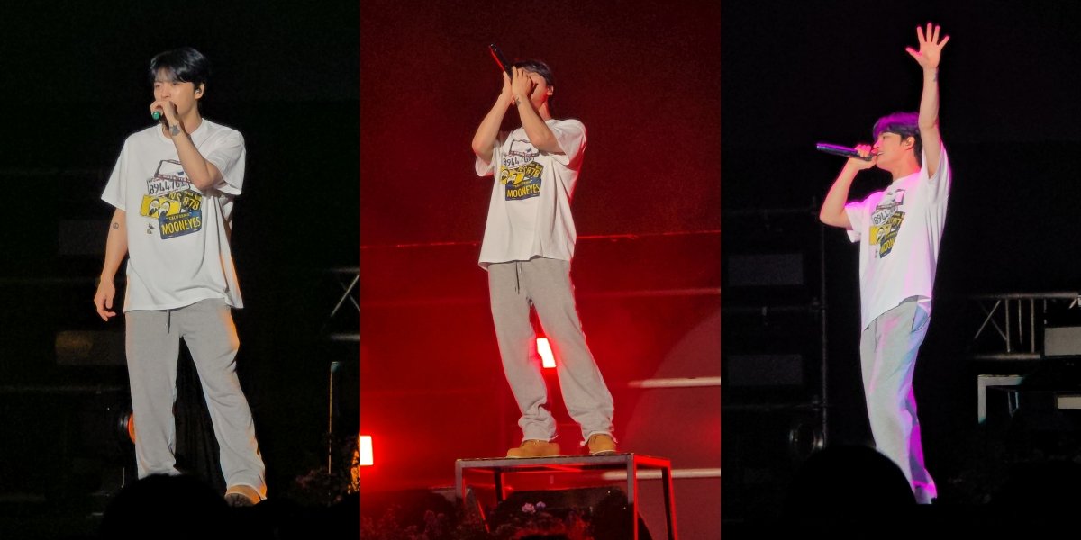 10 Photos of Kim Jae Joong During Soundcheck for the 'FLOWER GARDEN' CONCERT IN JAKARTA, Timeless Handsome Visuals Capture Attention