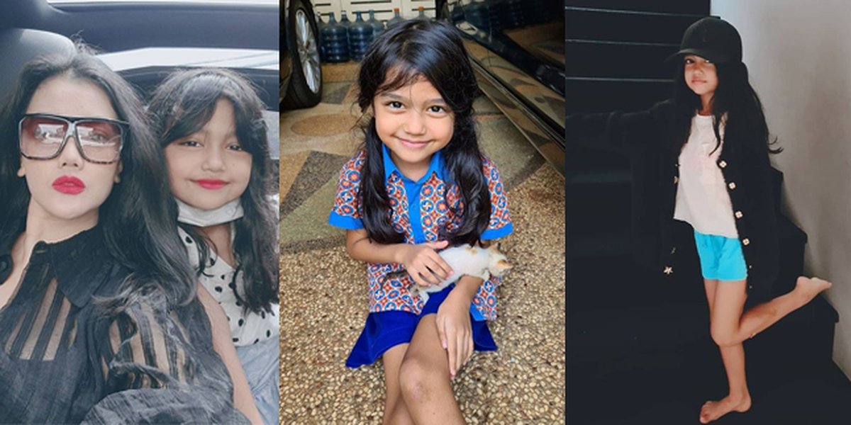 10 Portraits of Kirana, Nia Anggia's Second Child and Julia Perez's Seldom Seen Sister, Very Cute and Adorable