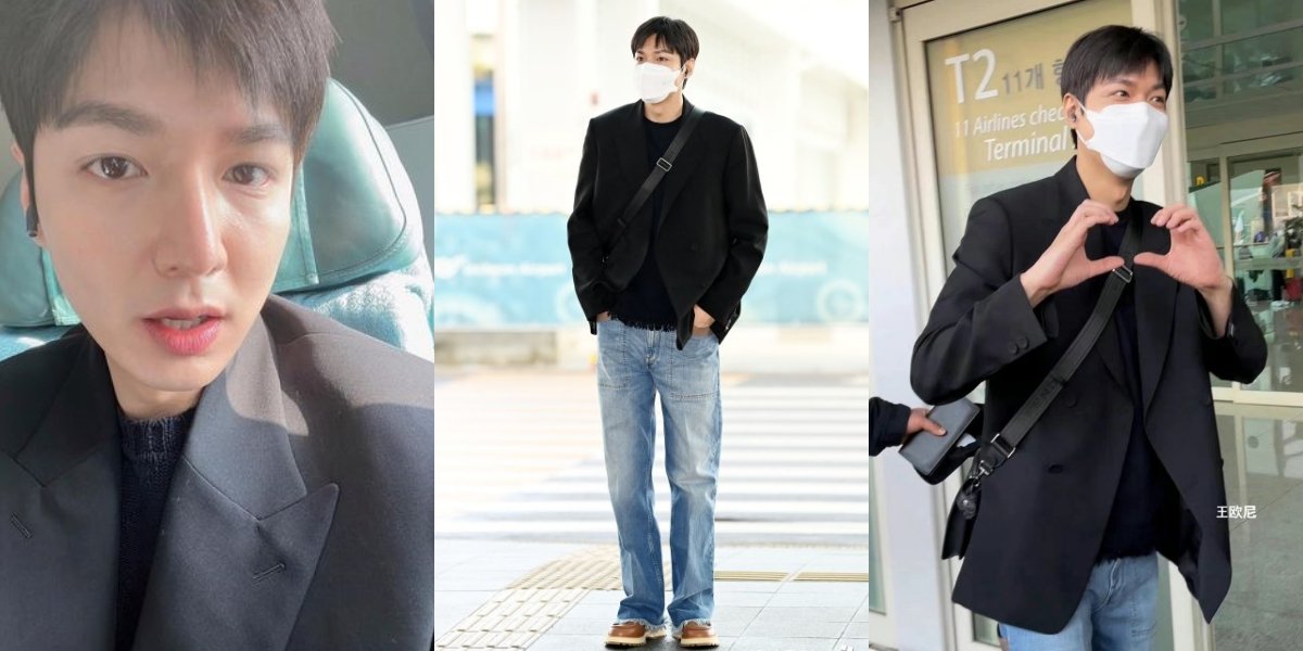 10 Pictures of Lee Min Ho Ready to Fly to Canada for Filming 'PACHINKO 2', Handsome Face Without Makeup Makes Fans Weak