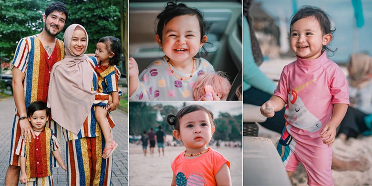 10 Beautiful and Rarely Seen Photos of Leia, the Youngest Daughter of Aryani Fitriana, Her Face is So Adorable!