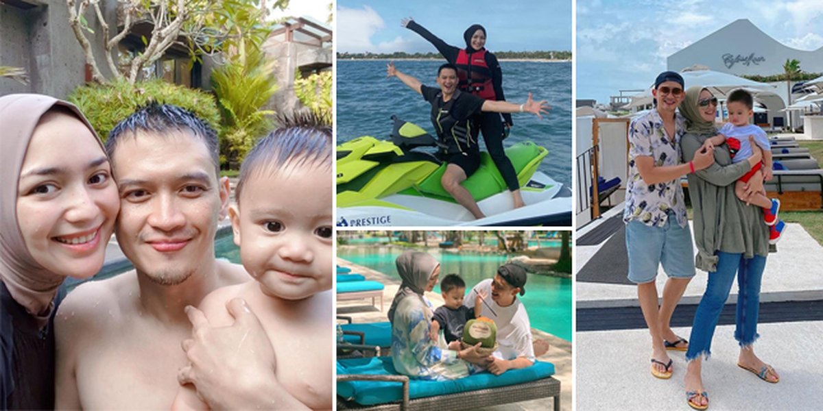10 Pictures of Romantic Vacation of Citra Kirana and Rezky Aditya in Bali, Baby Athar Successfully Makes Adorable!