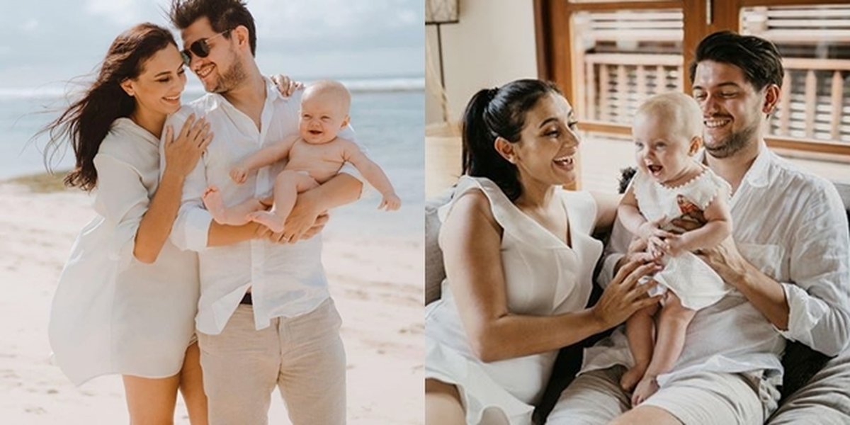 10 Sweet Portraits of Marissa Nasution's Family Relaxing - Photoshoot