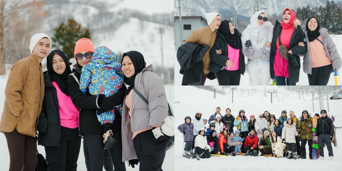 10 Pictures of Mbak Lala and Sus Rini Vacationing in Japan, Having Fun Playing in the Snow - Already Feels Like Raffi Ahmad & Nagita Slavina's Family