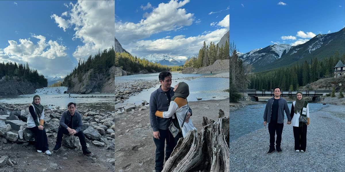 10 Intimate Photos of Cindy Fatikasari and Tengku Firmansyah's Vacation in Canada, Getting More Romantic in Their 25th Year of Marriage