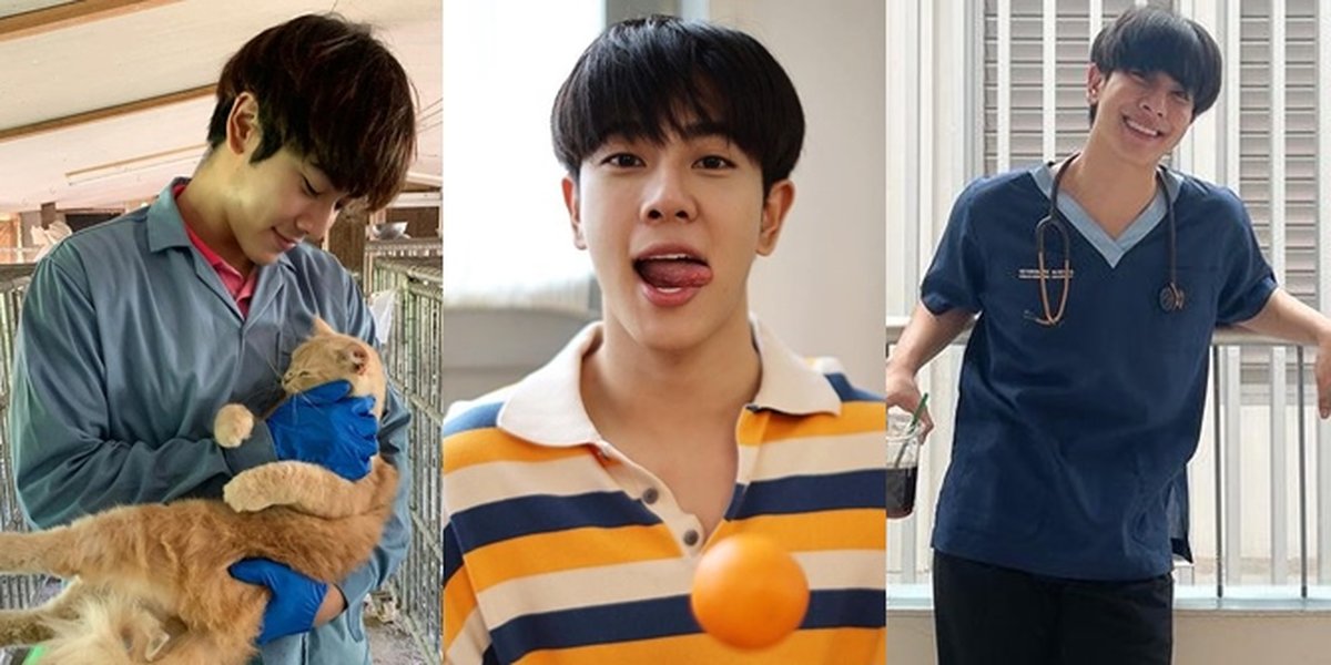10 Photos of Mix Sahaphap, Handsome Thai Actor and Future Veterinarian with K-Pop Idol-like Visual!