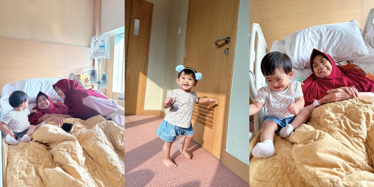 10 Photos of Moana, Ria Ricis' Child, Celebrating Her First Birthday in the Hospital - Visiting Her Hospitalized Grandmother