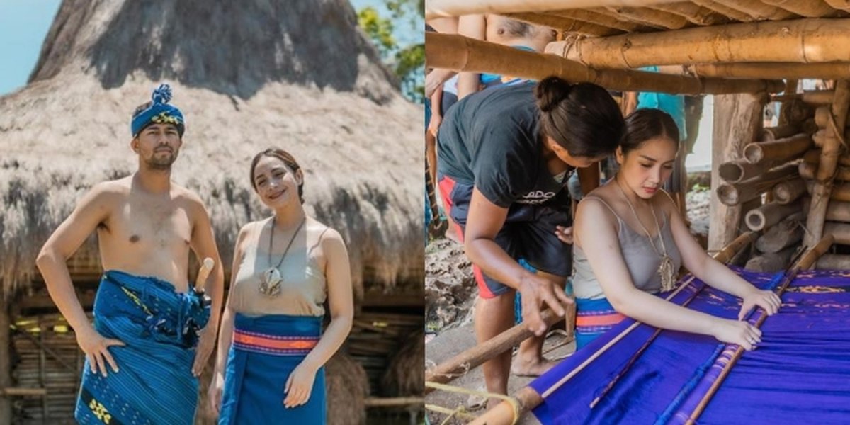 10 Beautiful Photos of Nagita Slavina Wearing Sumba Traditional Clothes, Her Smooth Shoulders Make Netizens Lose Focus