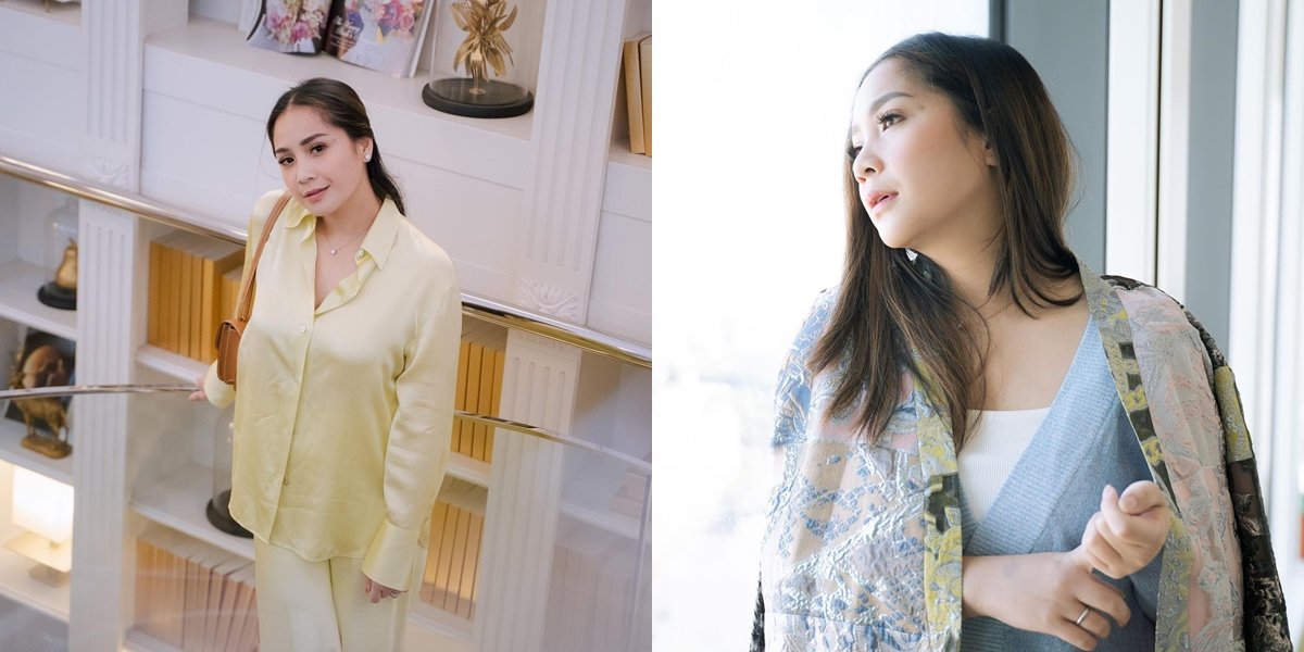 10 Potret Nagita Slavina who Appears Simple Without Thick Makeup in Japan, Still Radiates a Classy Sultan Aura Even Though Only Wearing Loose Pajama-like Outfit
