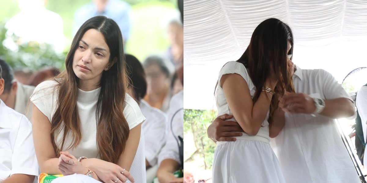 10 Portraits of Nia Ramadhani in Tears at Her Grandmother's Funeral, Revealing the Last Message Asking Not to be Sad - Remembering the Kindness of the Deceased