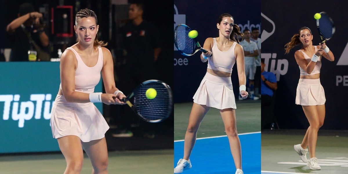 10 Photos of Nia Ramadhani Playing Tennis, Still Perfectly Beautiful Despite Sweating - Praised Like Barbie