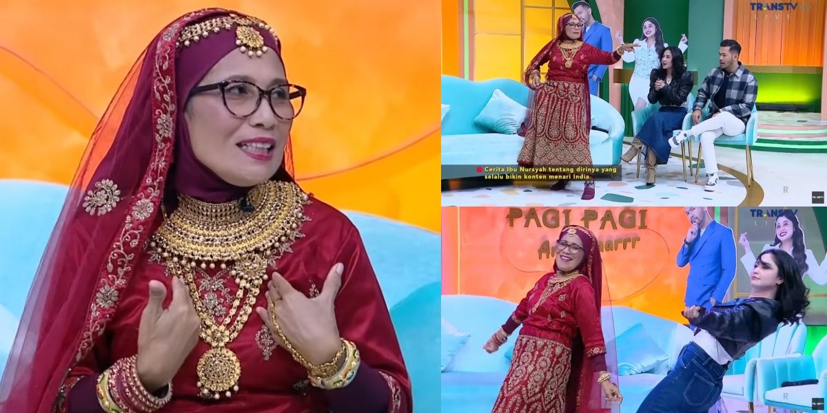 10 Photos of Nursyah, Indah Permatasari's Mother, Confidently Looks Like an Indian Girl, Dance Battle with Dewi Perssik - Netizens: At This Age, She's Still So Cute